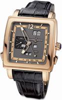 Replica Ulysse Nardin Quadrato Dual Time Perpetual Mens Wristwatch 326-90/69