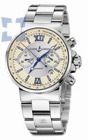 Replica Ulysse Nardin Maxi Marine Chronograph Mens Wristwatch 353-66-7.314