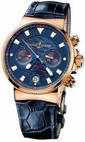 Replica Ulysse Nardin Blue Seal Chronograph - Limited Edition Mens Wristwatch 356-68LE