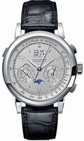 Replica A Lange & Sohne Datograph Perpetual Mens Wristwatch 410.025E