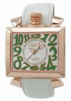 Replica GaGa Milano Napoleone Gold Plated Men Wristwatch 6001.2.WH