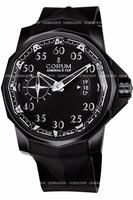 Replica Corum Admirals Cup Black Competition 48 Mens Wristwatch 947.931.94-0371.AN52