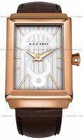 Replica Azzaro Legend Rectangular 2 Hands Mens Wristwatch AZ2061.52AH.000