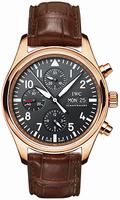 Replica IWC Pilots Watch Chrono-Automatic Mens Wristwatch IW371713
