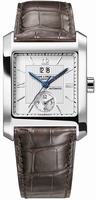 Replica Baume & Mercier Hampton Square Dual Time Mens Wristwatch MOA08752