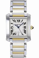 Replica Cartier Tank Francaise Mens Wristwatch W51005Q4
