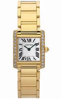 Replica Cartier Tank Francaise Ladies Wristwatch WE1001R8
