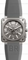 Replica Bell & Ross BR 01-94 Chronographe Pro Titanium Mens Wristwatch BR0194-TI-PRO