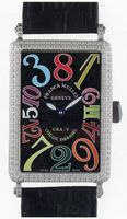 Replica Franck Muller Long Island Crazy Hours Large Unisex Unisex Wristwatch 1200 CH COL DRM-3