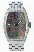 Replica Franck Muller Cintree Curvex Crazy Hours Midsize Unisex Unisex Wristwatch 5850 CH COL DRM O-18
