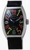 Replica Franck Muller Mens Small Cintree Curvex Midsize Mens Wristwatch 5850 SC COL DRM O-8